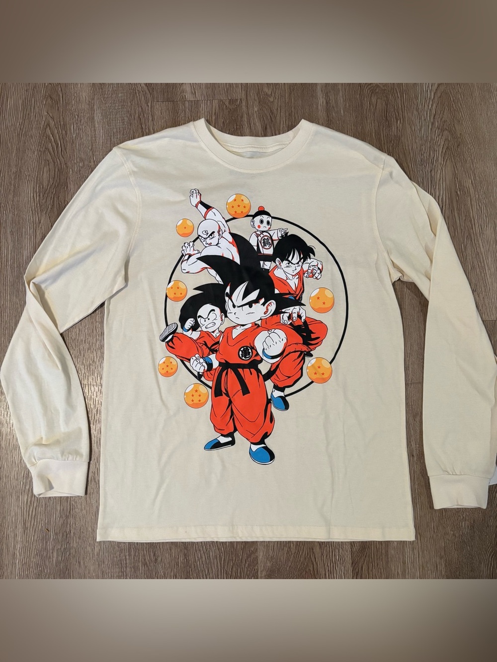 Dragon Ball Z long-sleeve graphic tee